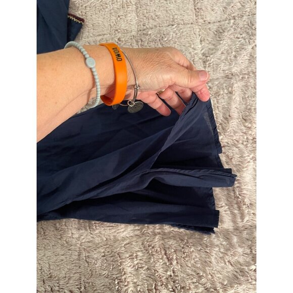 Johnny Was Navy Embroidered Blouse - Picture 16 of 16